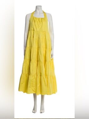 Aje Halterneck Midi length dress